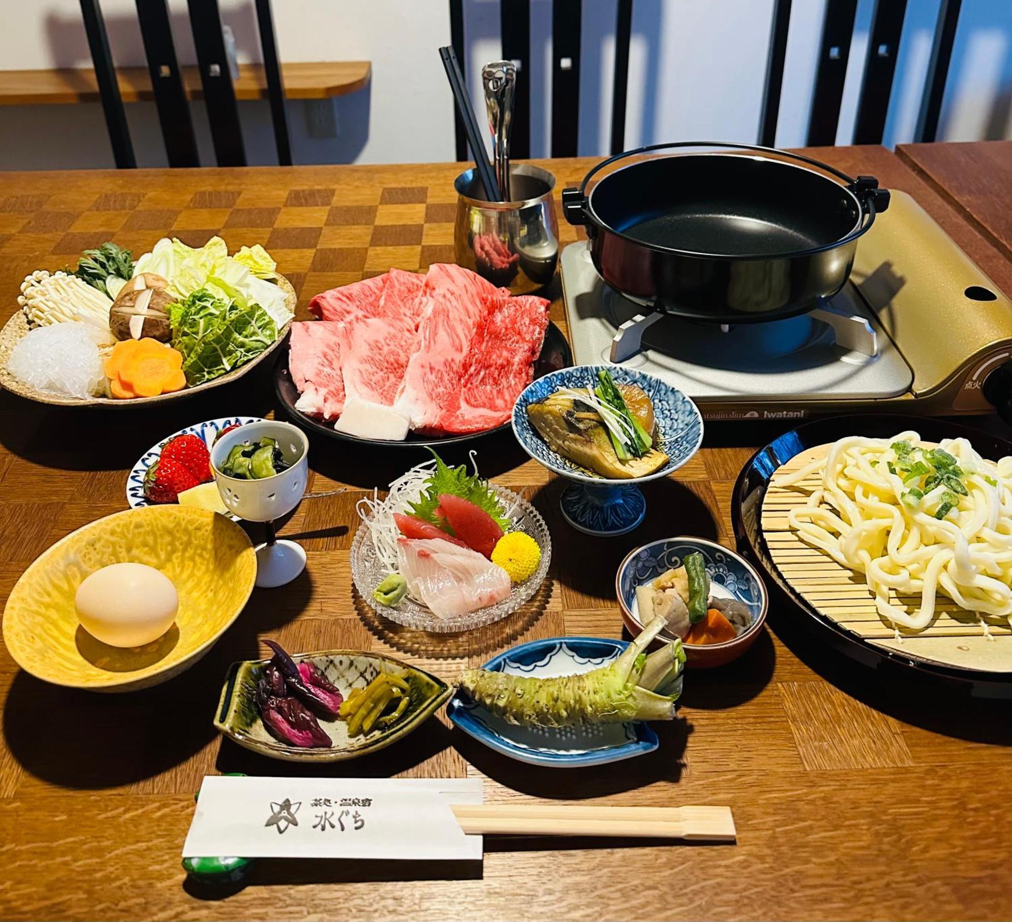 Onsen Yado Mizuguchi Ukuszu Kültér fotó